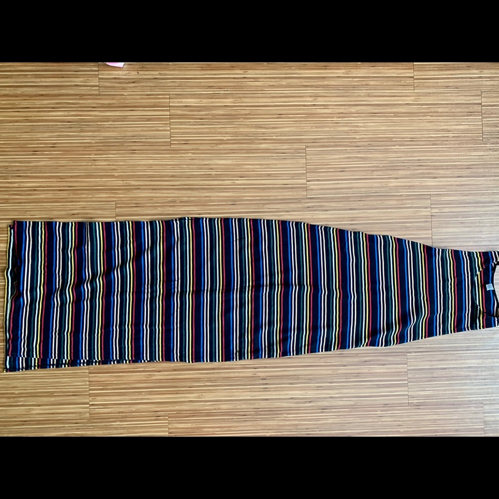 American Apparel Maxi Fitted Dress